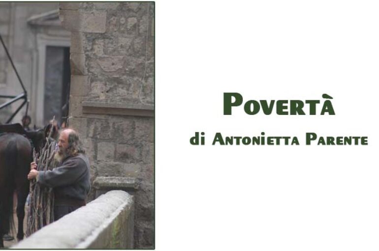 Foto Antonietta Parente: povertà