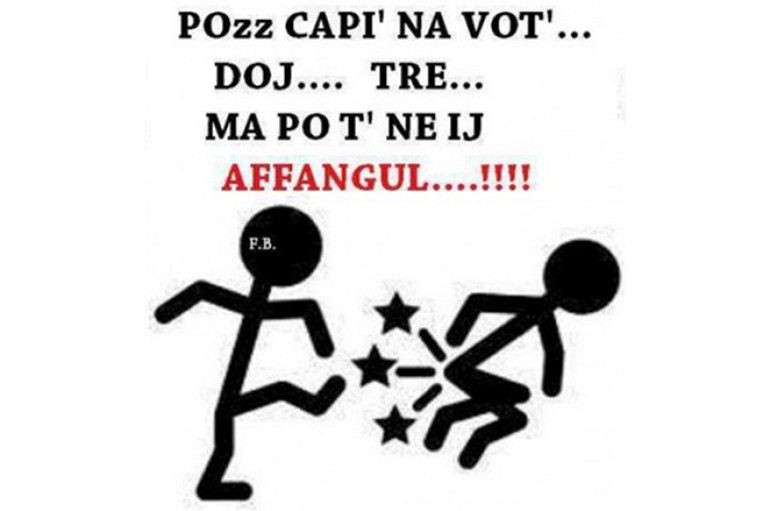 Piange e fotte
