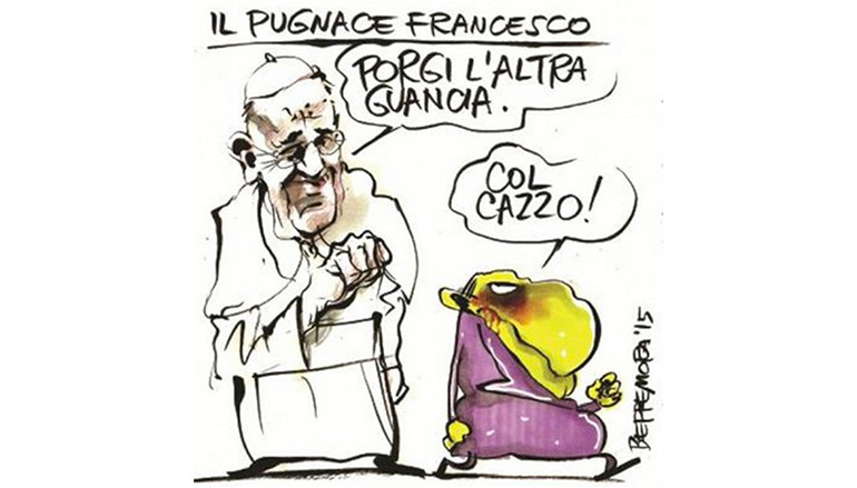 I pugni di bergoglio