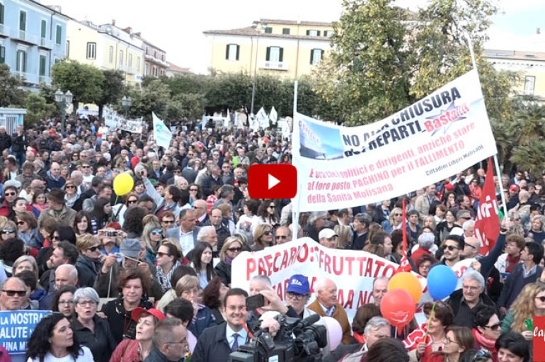 Sanità pubblica: in 5 mila a Campobasso