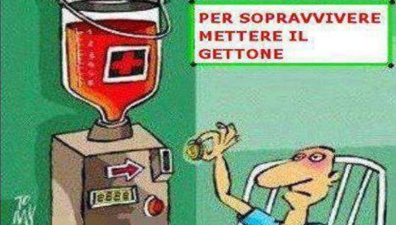 Sanità: la cassa mezza piena