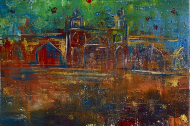 Viviana De Rosa: cielo rosato – terra stellata