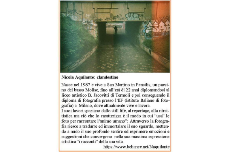 Nicola Aquilante: clandestino