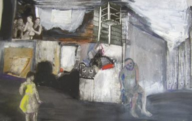 Ana Maria Erra Guevara:  VILLA MISERIA tecnica mista su carta