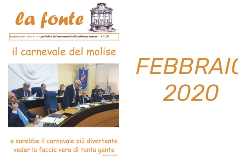 Indice del numero 169 – Febbraio 2020