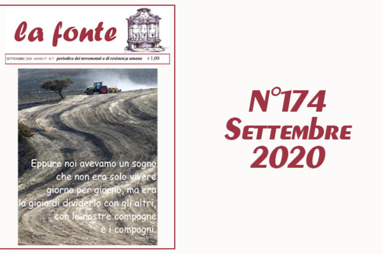 Indice del numero 174 – Settembre 2020