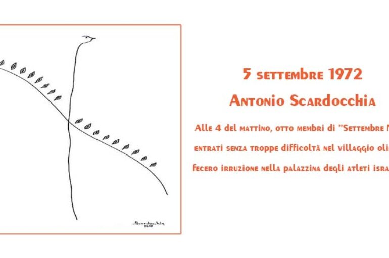 Antonio Scardocchia: 5 settembre 1972