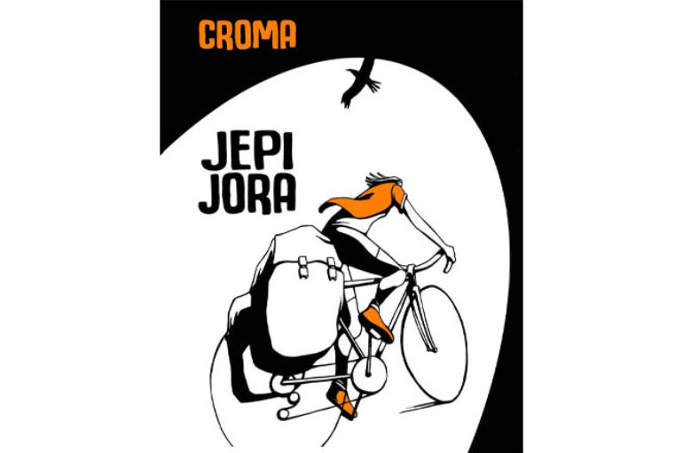 Croma disegnatrice e ciclista