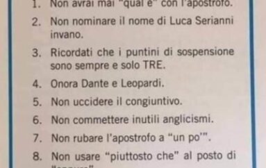 Grammatica e costituzione