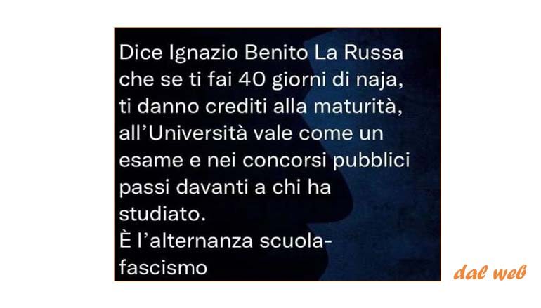 L’erba appassita del vicino