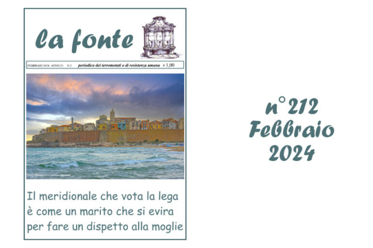 Indice del numero di febbraio 2024 http://www.lafonte.tv/