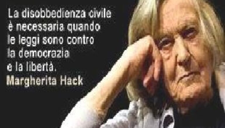 La disobbedienza è donna