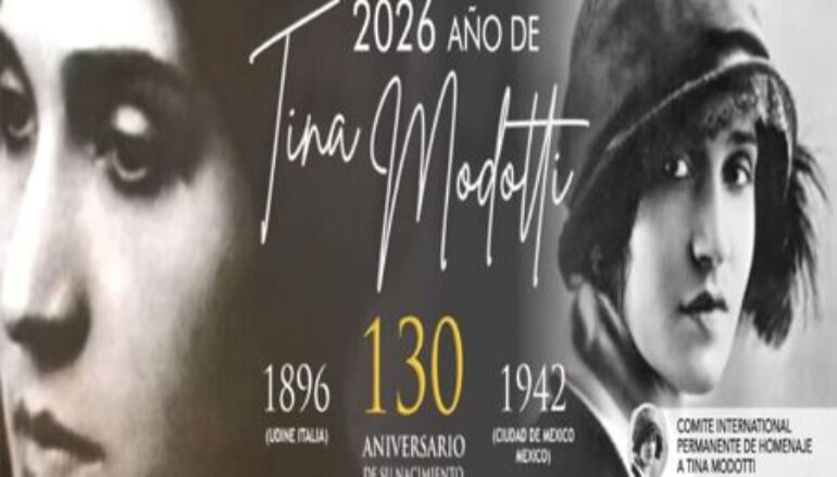 2026 anno di tina modotti