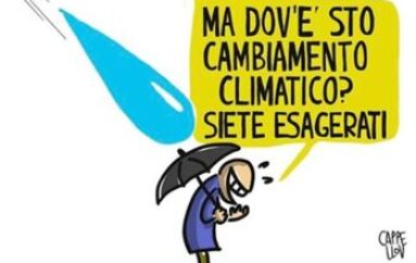 Il clima nel piatto e nel bidone