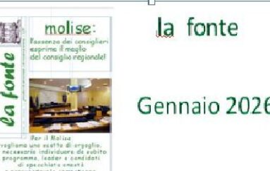 indice del numero di gennaio 2026 http://www.lafonte.tv/