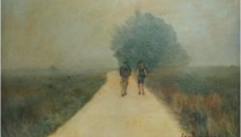 Pittura: “il cammino” di Giuseppe La Serra