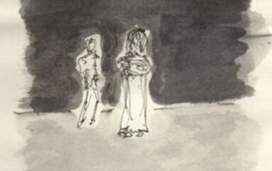 Pittura: “Ulisse incontra la madre”