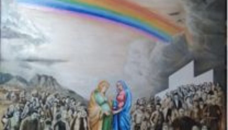 Pittura: “La Visitazione” di Giuseppe La Serra