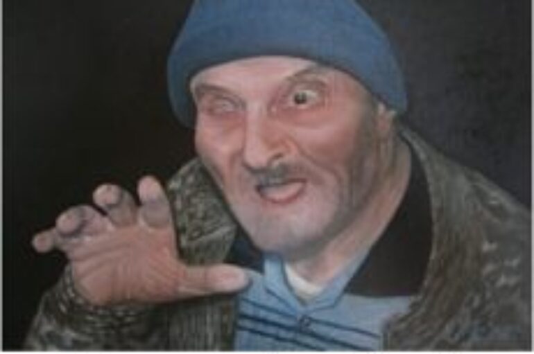 pittura: “Dignità” di Giuseppe La Serra