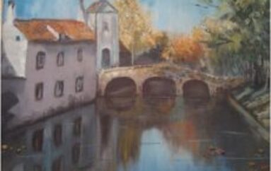 pittura: “Idillio” di Giuseppe La Serra