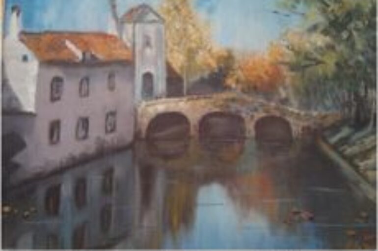 pittura: “Idillio” di Giuseppe La Serra