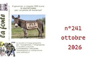 indice del numero di ottobre 2026 http://www.lafonte.tv/